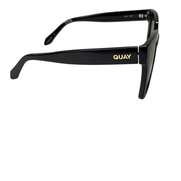 Quay Australia Men’s Black Square Sunglasses main image 4